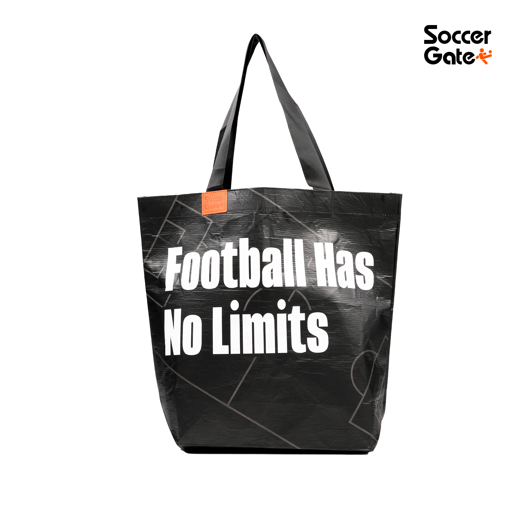 กระเป๋าผ้าใบสะพายข้างลาย FHNL 2025 ดำ