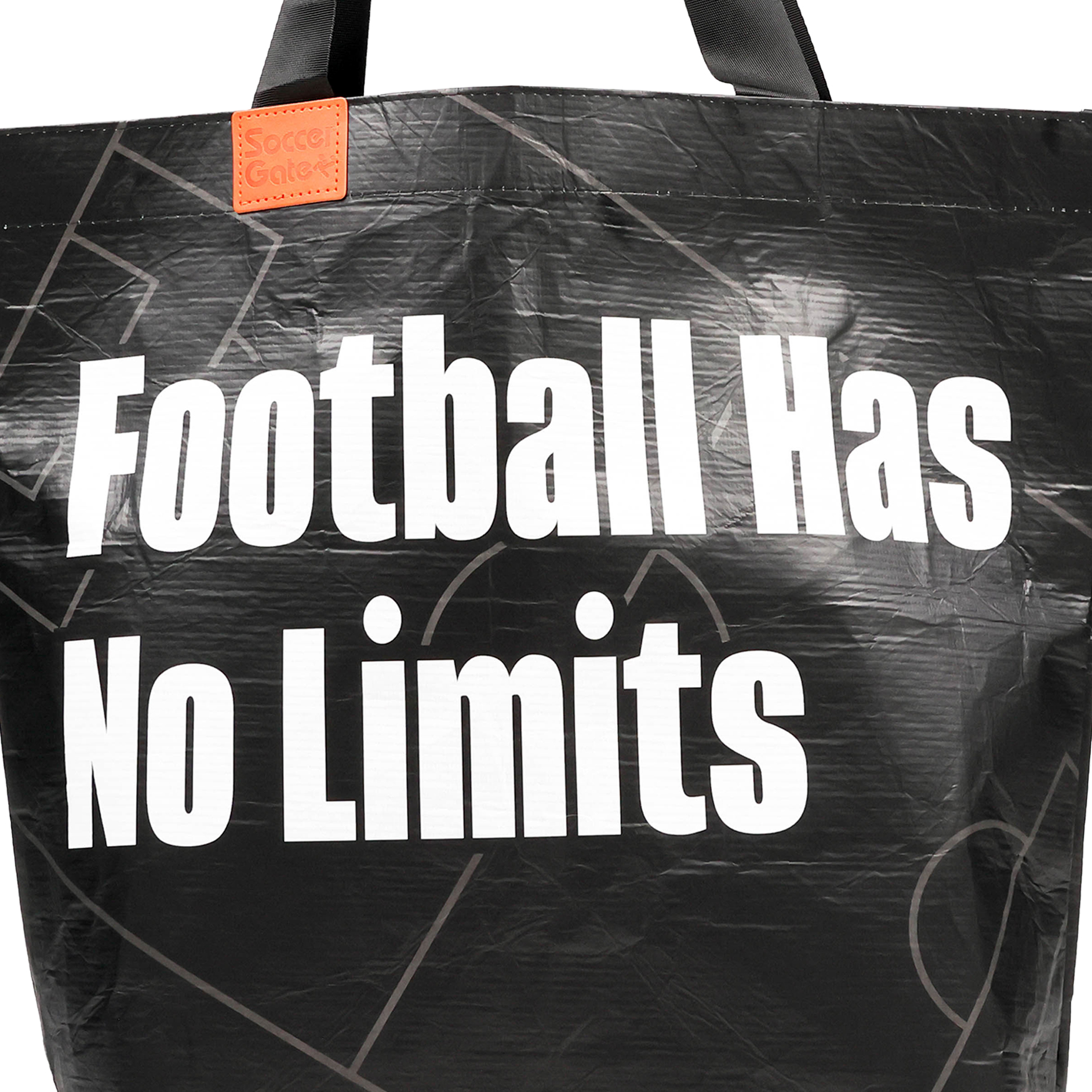 กระเป๋าผ้าใบสะพายข้างลาย FHNL 2025 ดำ